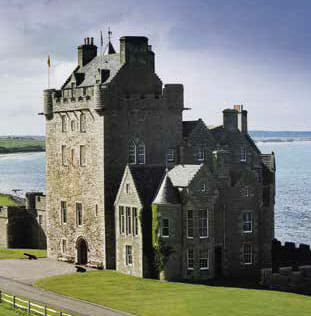 Ackerhil Tower damaged by fire