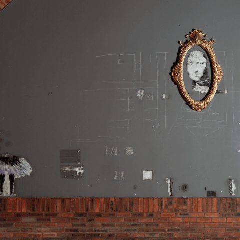 Banksy's Early Artworks in Glasgow restored live