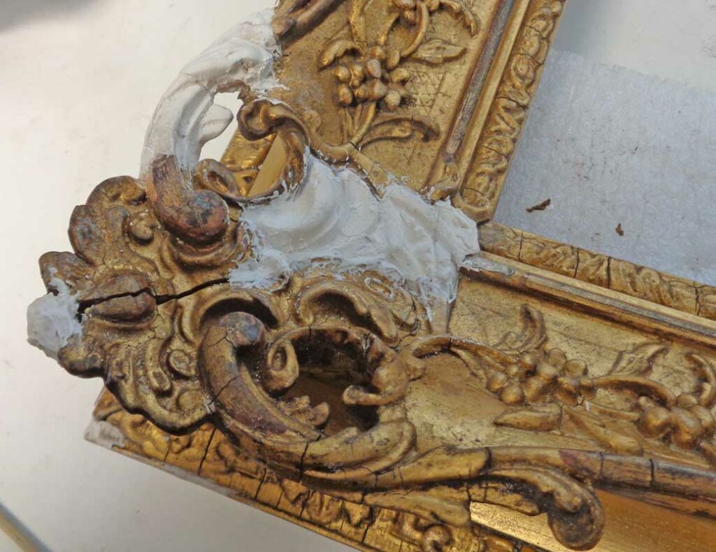 Antique Frame in Restoration