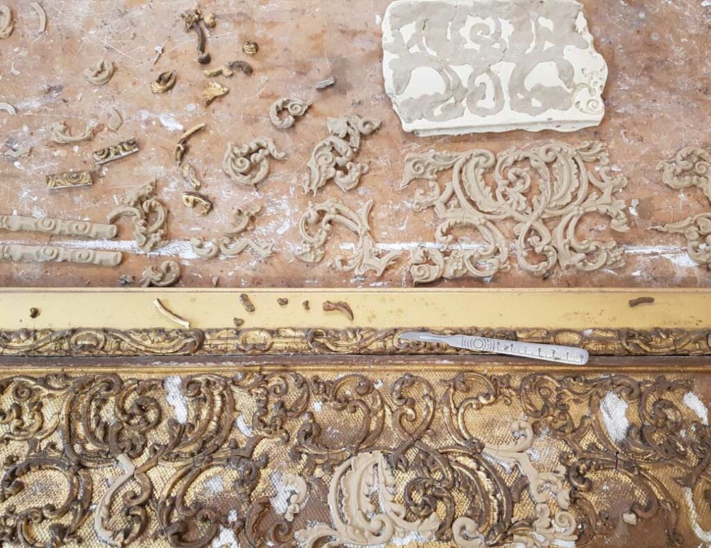 Restoring an Antique Picture Frame by Fine Art Restoration Company