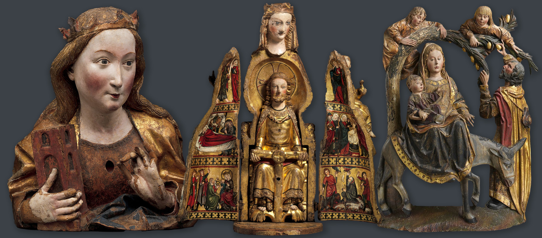 15th century wooden sculptures