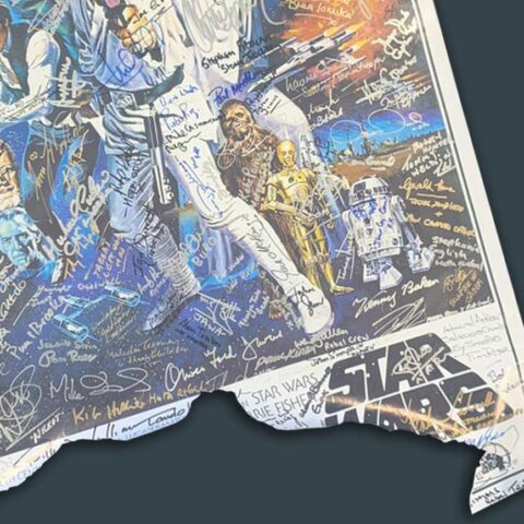 star wars poster restoration