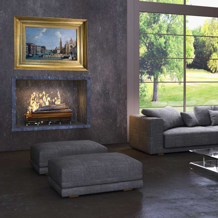 Impact of Displaying Paintings Above Fireplaces FARCO