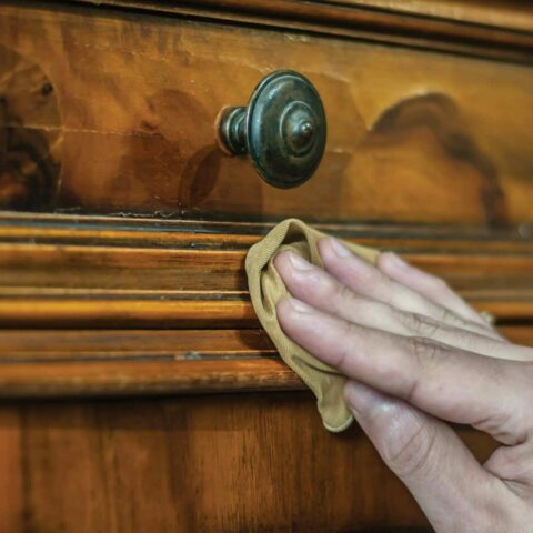 Water Damage on Antique Furniture
