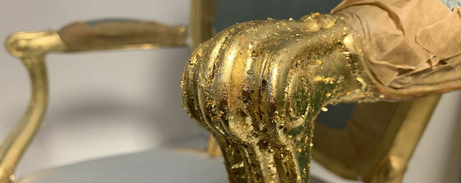 Gilding Care How to protect gold leaf on frames and furniture