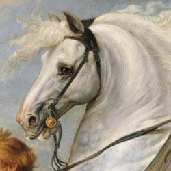 horse painting restoration