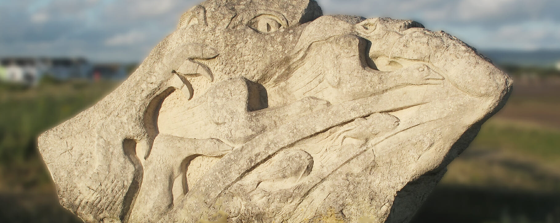 Stone Sculpture Outdoors Cumbria
