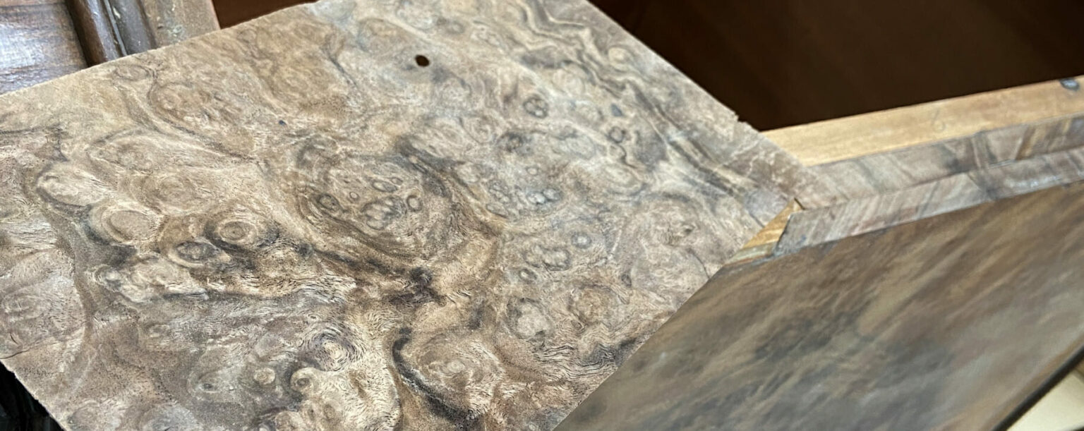 Traditional furniture restoration materials, treatments and finishes