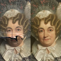 19th Century Portrait Restoration Article