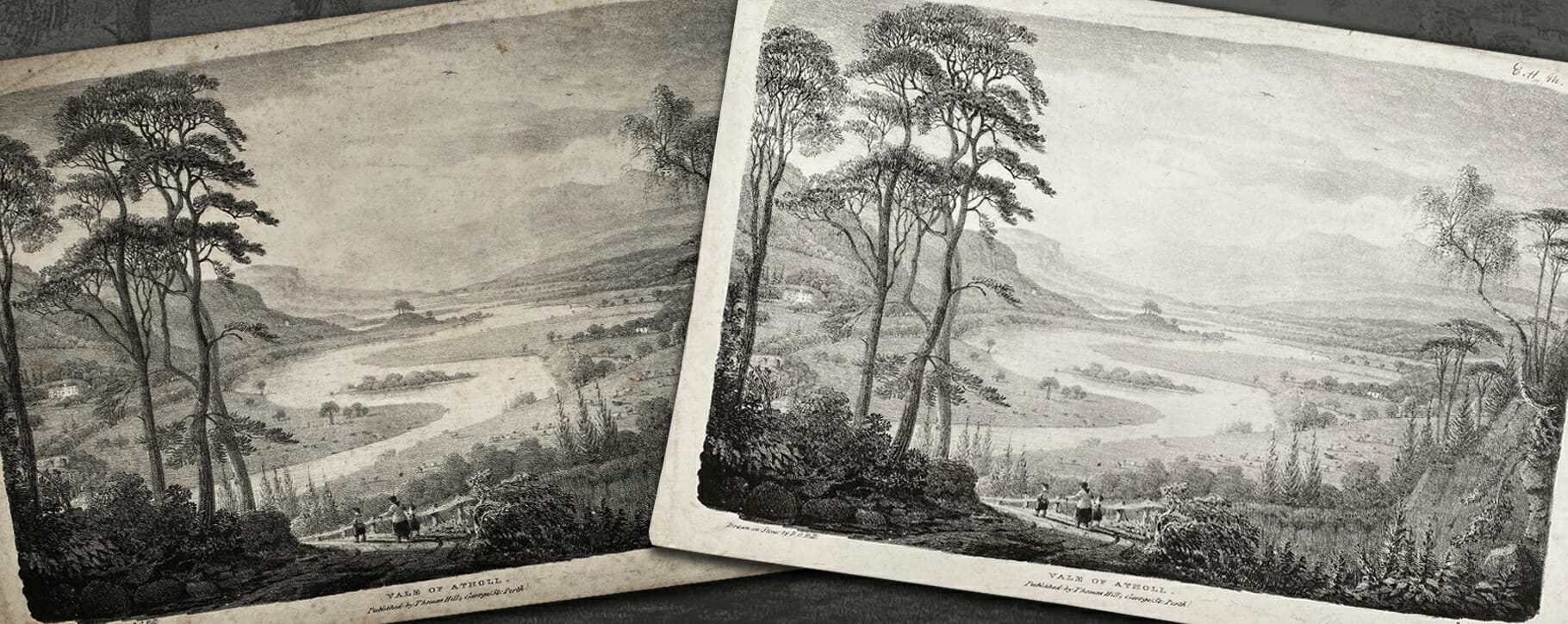 Paper Engraving Landscape Restoration