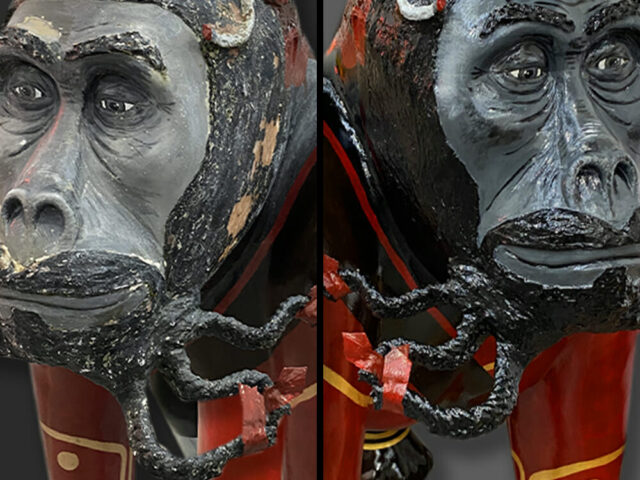 City sculpture trail restoration article