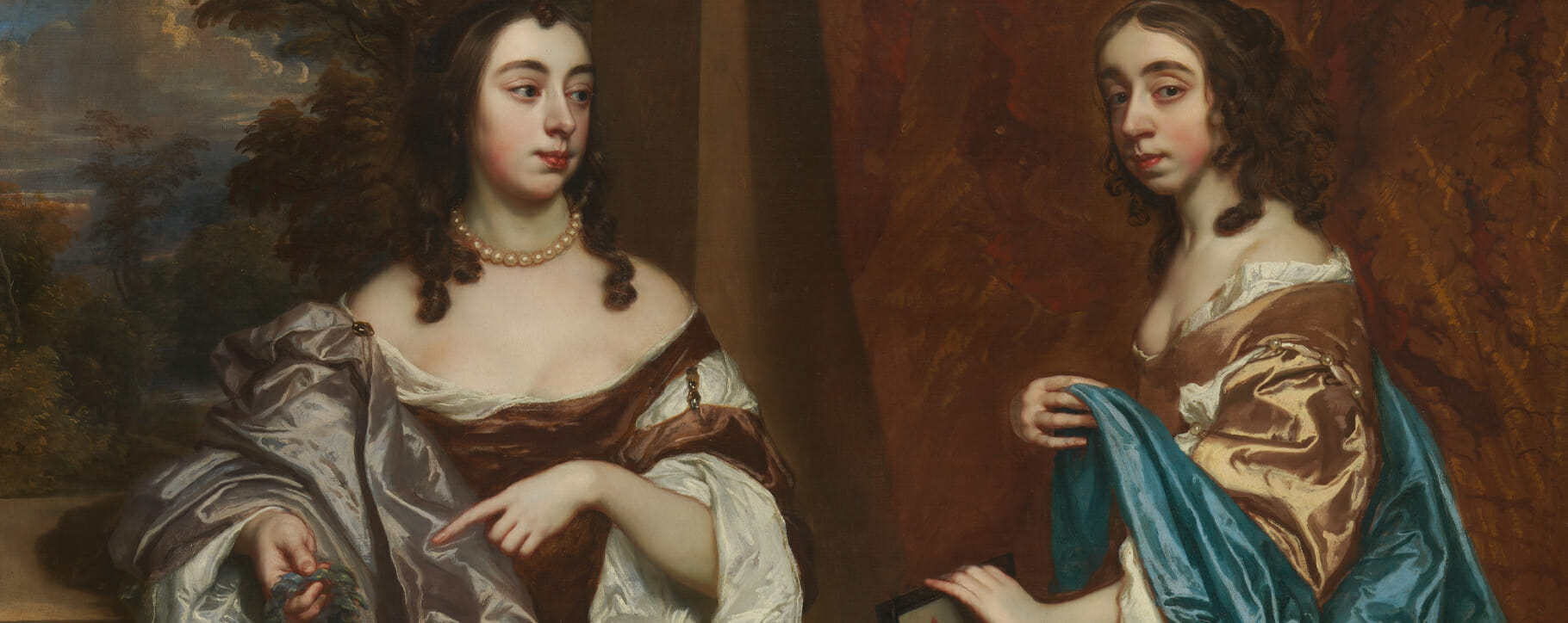 Peter Lely Mary Capel and her sister