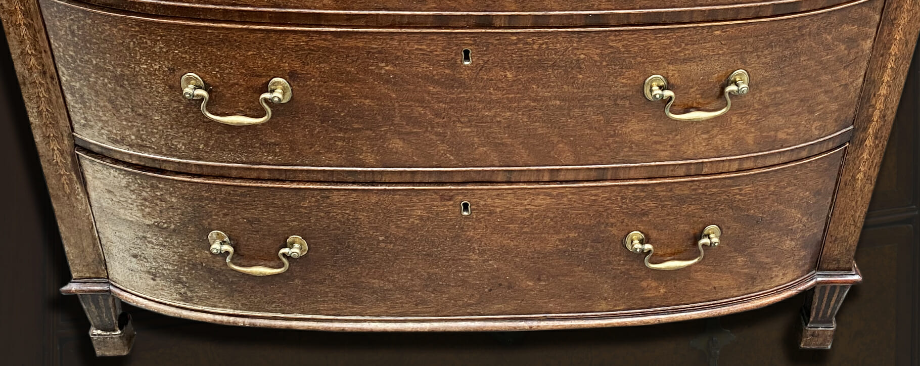 Damaged chest of drawers