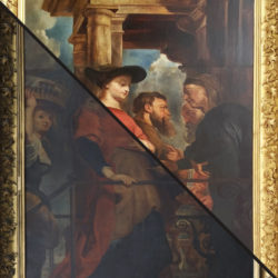 Farnborough Abbey Rubens Altarpiece Paintings Restoration