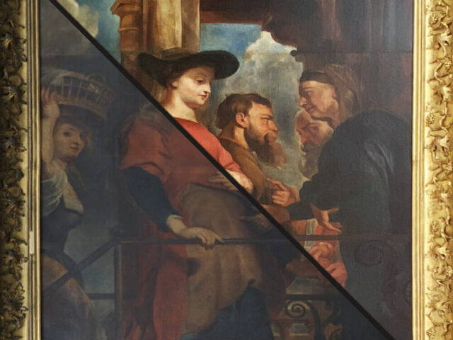 Farnborough Abbey Rubens Altarpiece Paintings Restoration