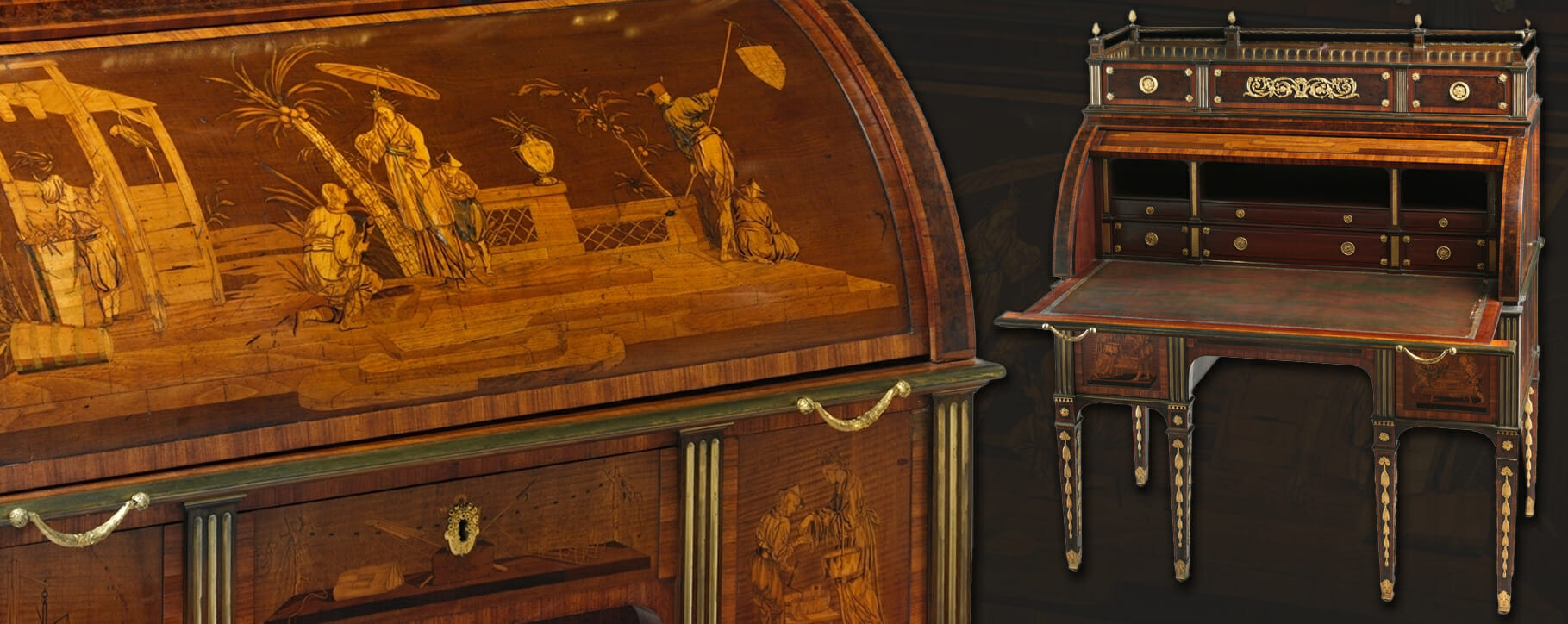 Roll top desk 1770s