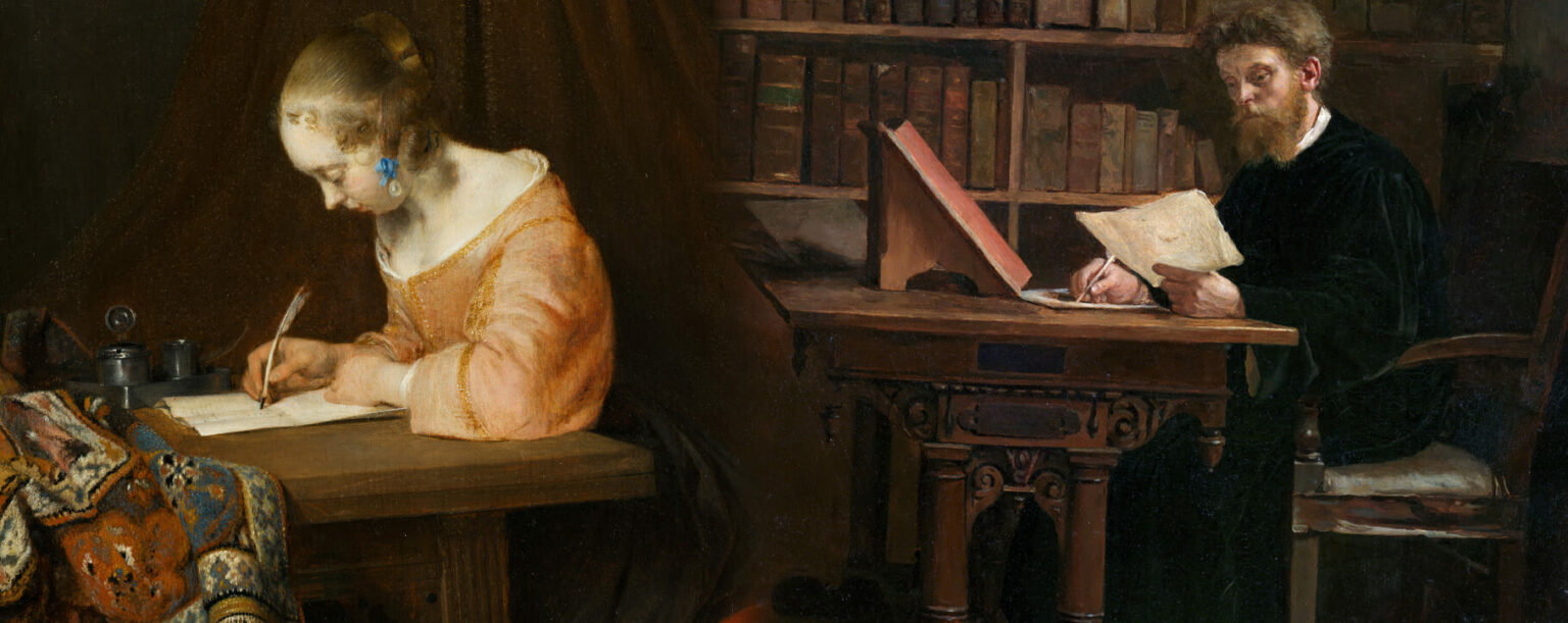 Antique desk restoration reviving writing slopes & bureau care