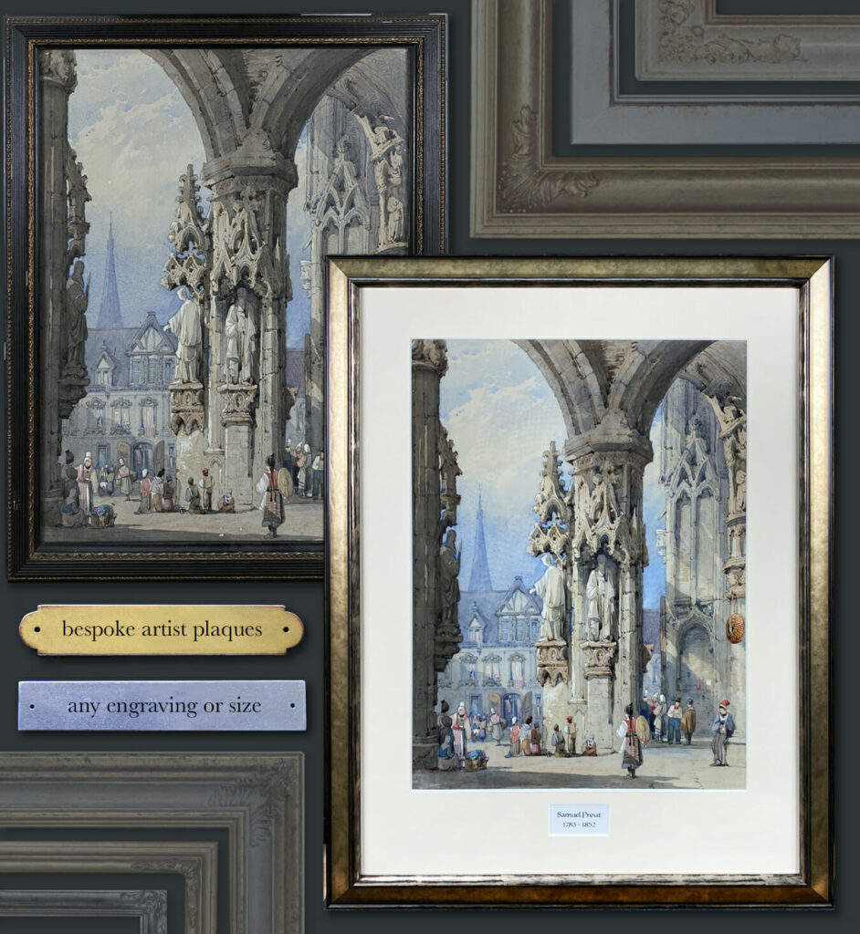 Bespoke fine art framing services Fine Art Restoration Company