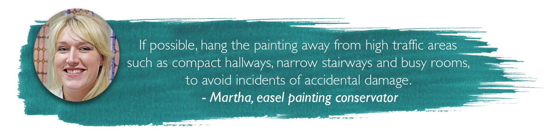 Martha blue paint tip