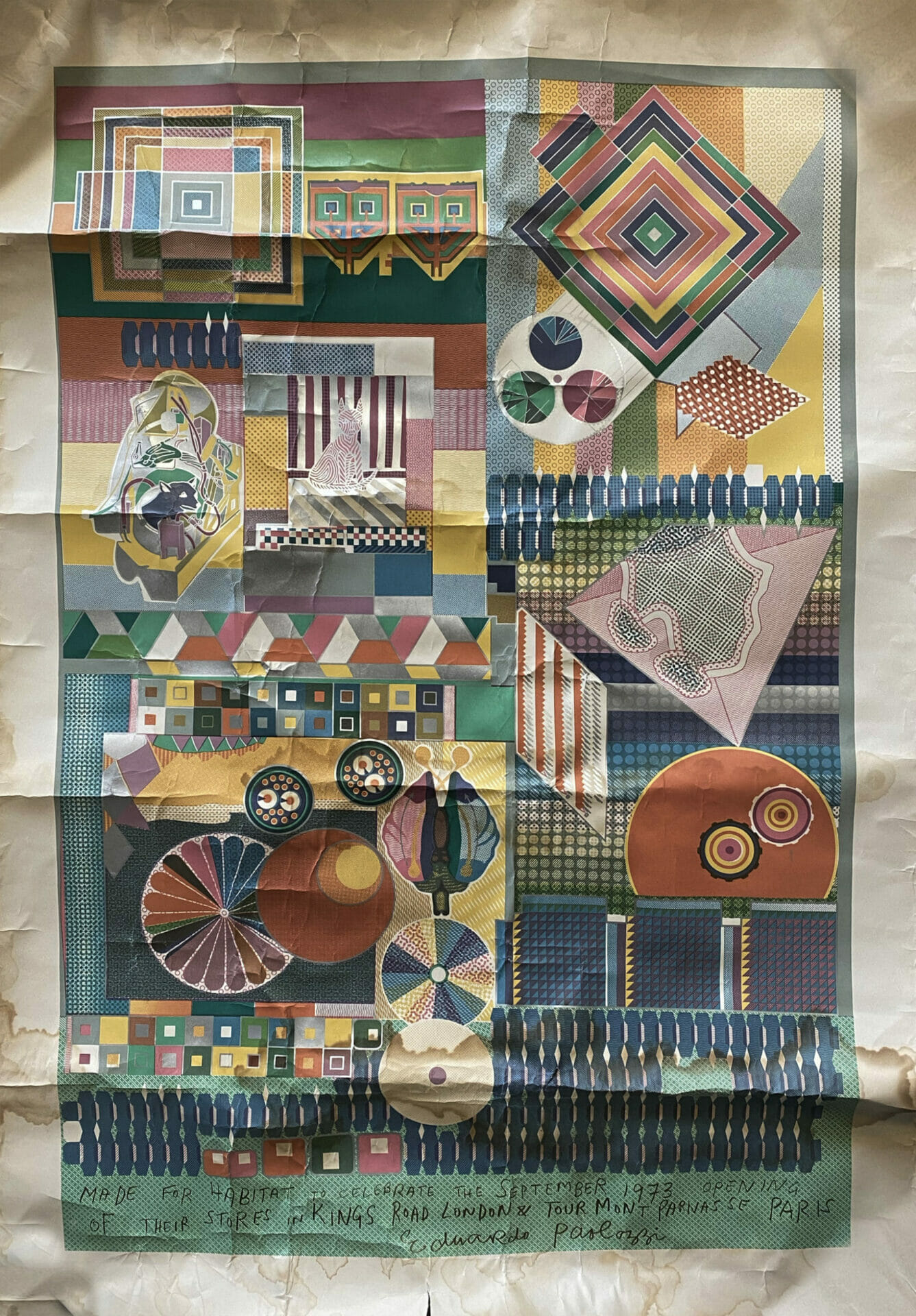 Paolozzi print before