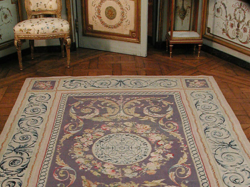 Antique rug restoration