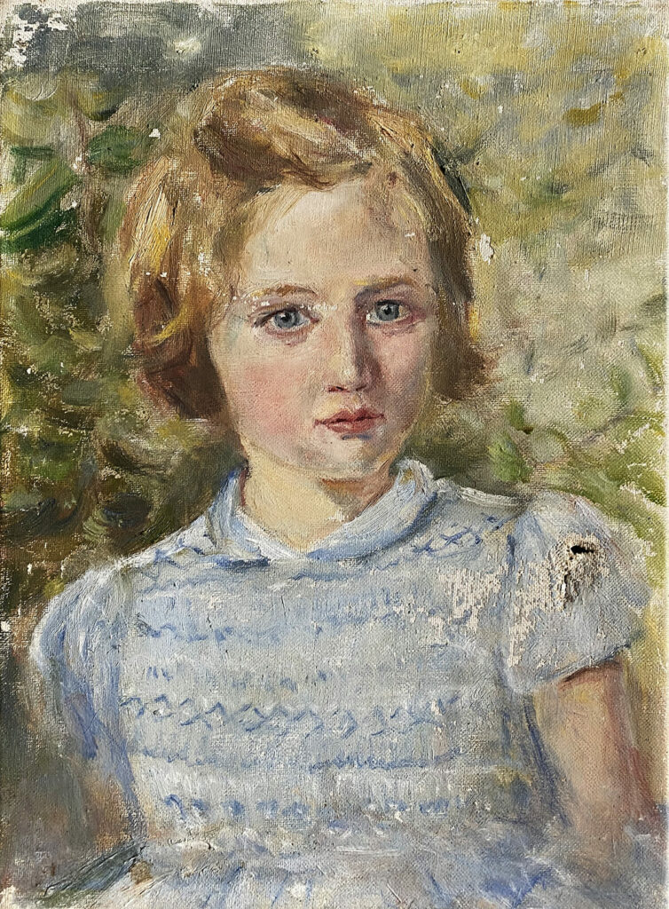 Child portrait before
