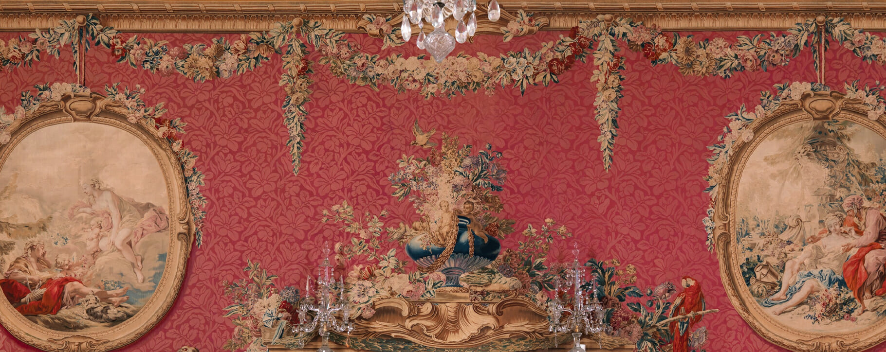 Rococo tapestry