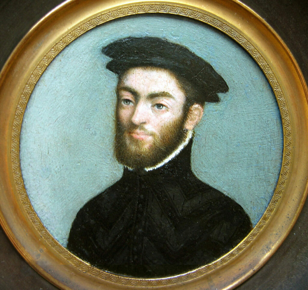 Tudor miniature after