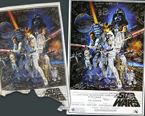 Film memorabilia page