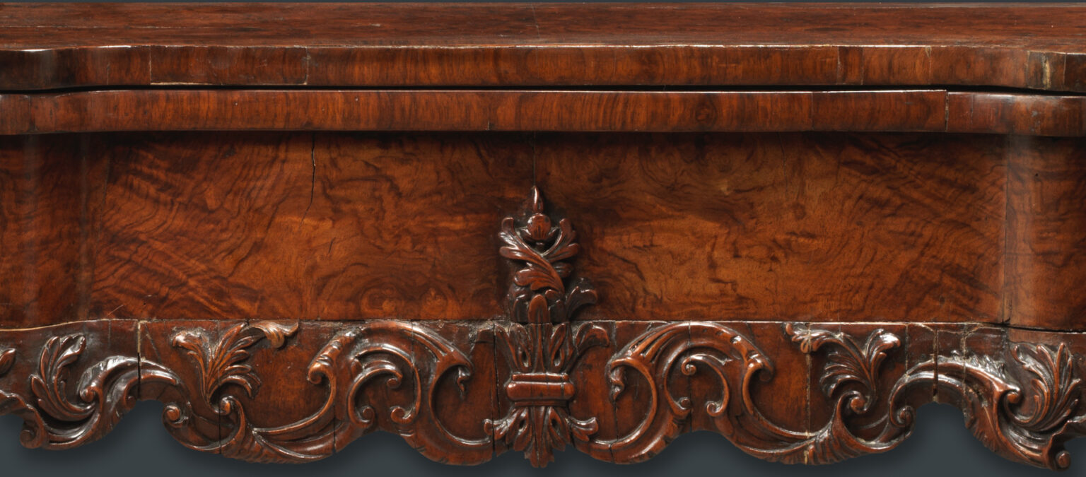 Veneer variations identifying antique furniture wood types