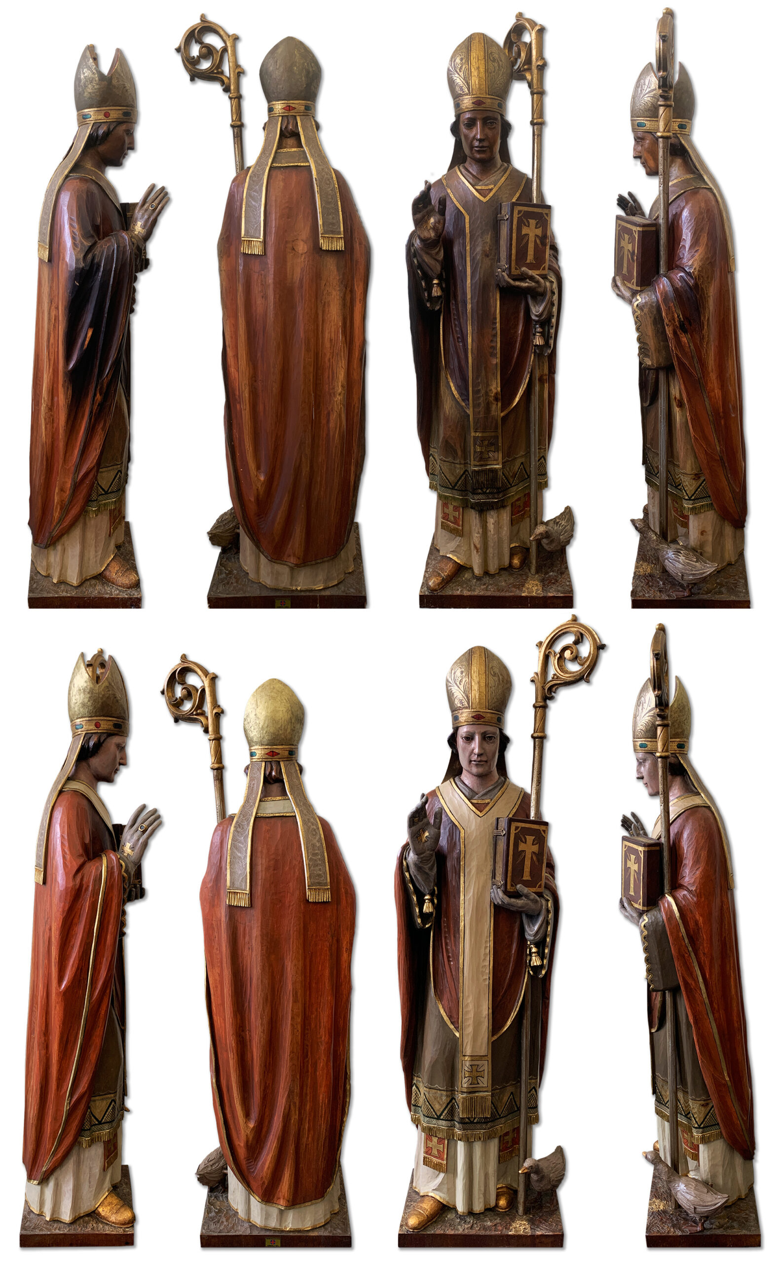 Saint martin statue restoration