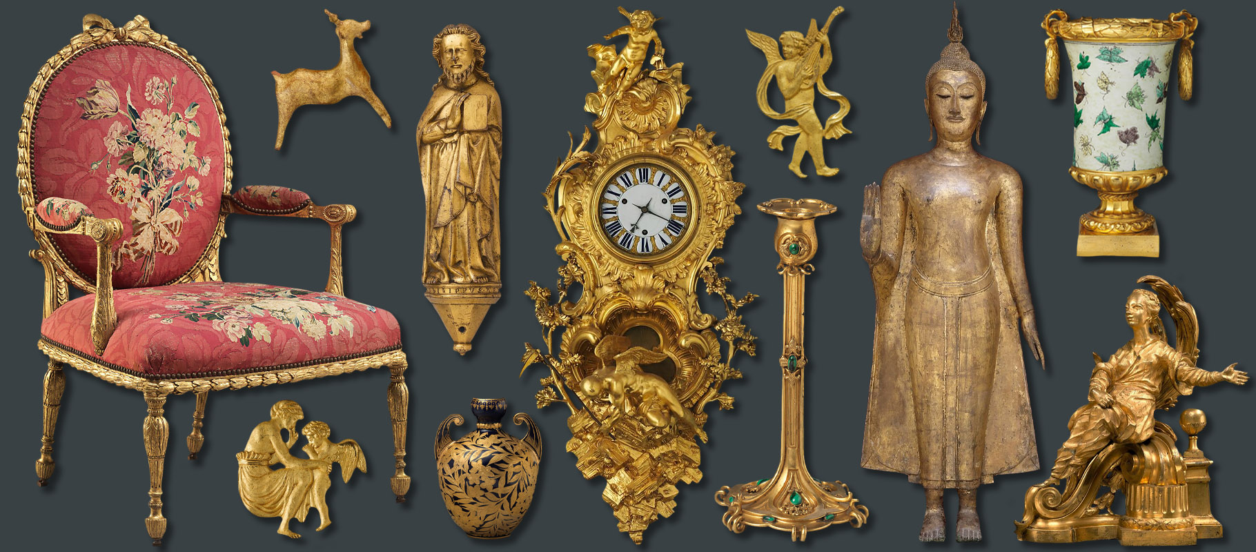 Gilt objects