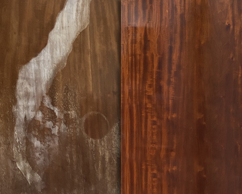 Water Damaged Furniture Restoration