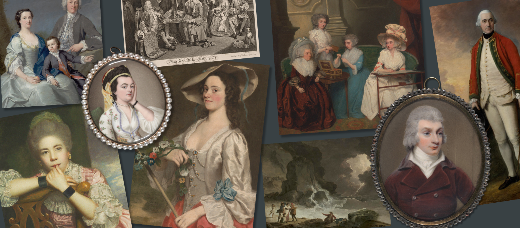 18th century artists montage