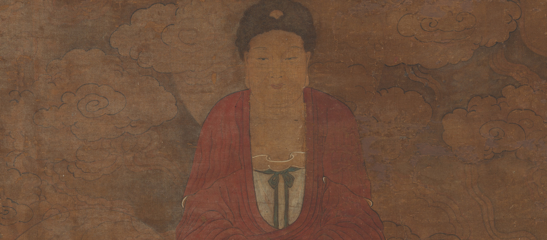 Chinese portrait discoloured