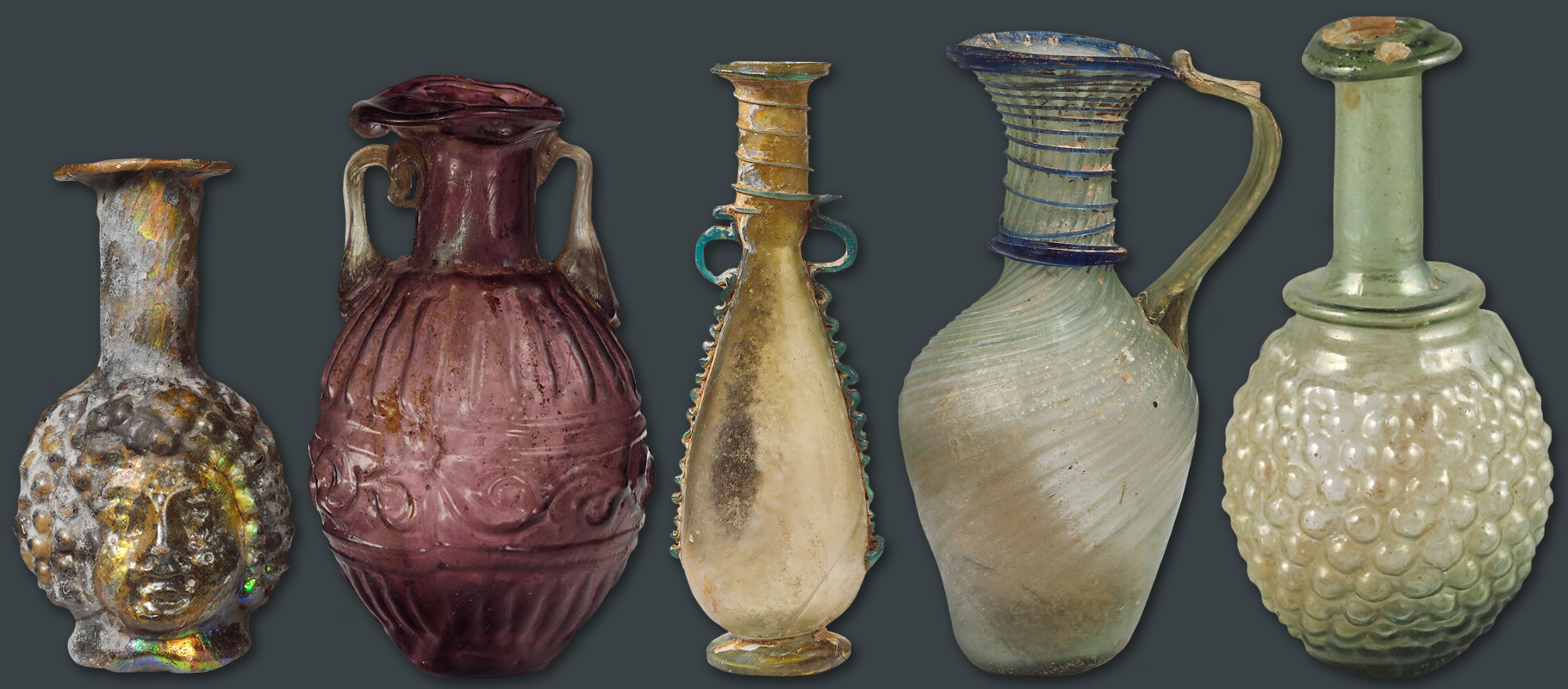 Syrian glass examples