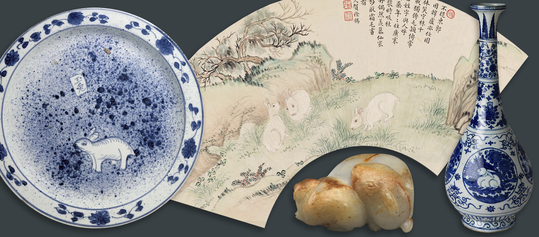 Chinese rabbit art