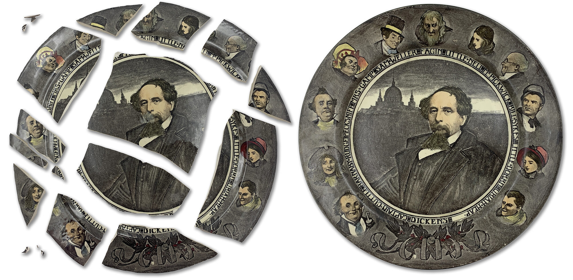 Dickens plate