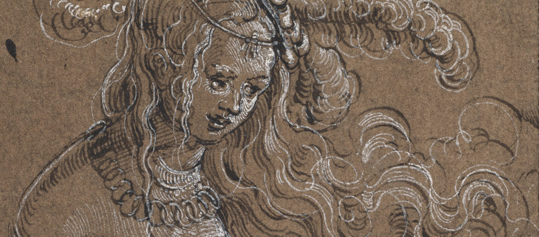 16th century gouache detail