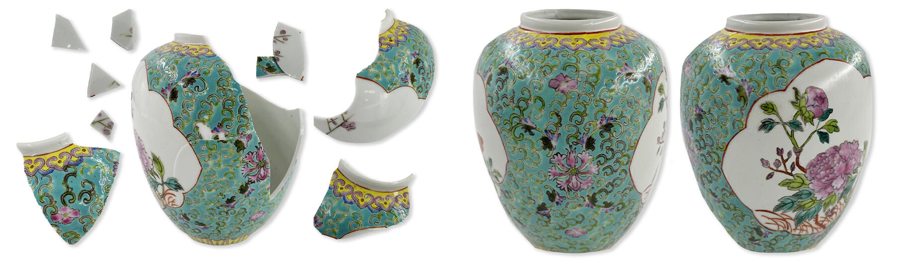Restoration of tea caddy