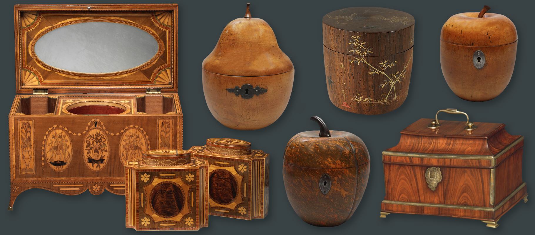 wooden caddies