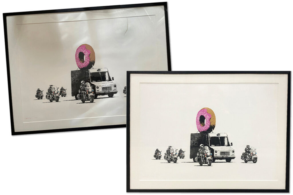 Banksy print