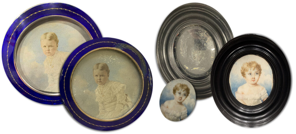 Miniature frame restoration