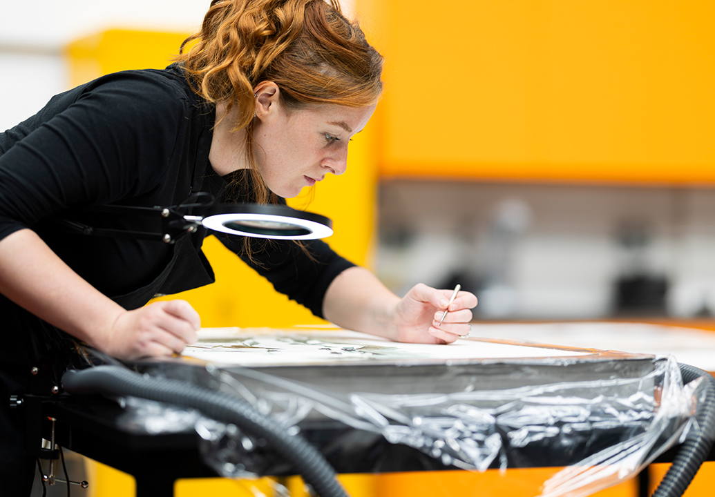 Restating Poster Poster Restoration | Fine Art Restoration Company | UK-Wide