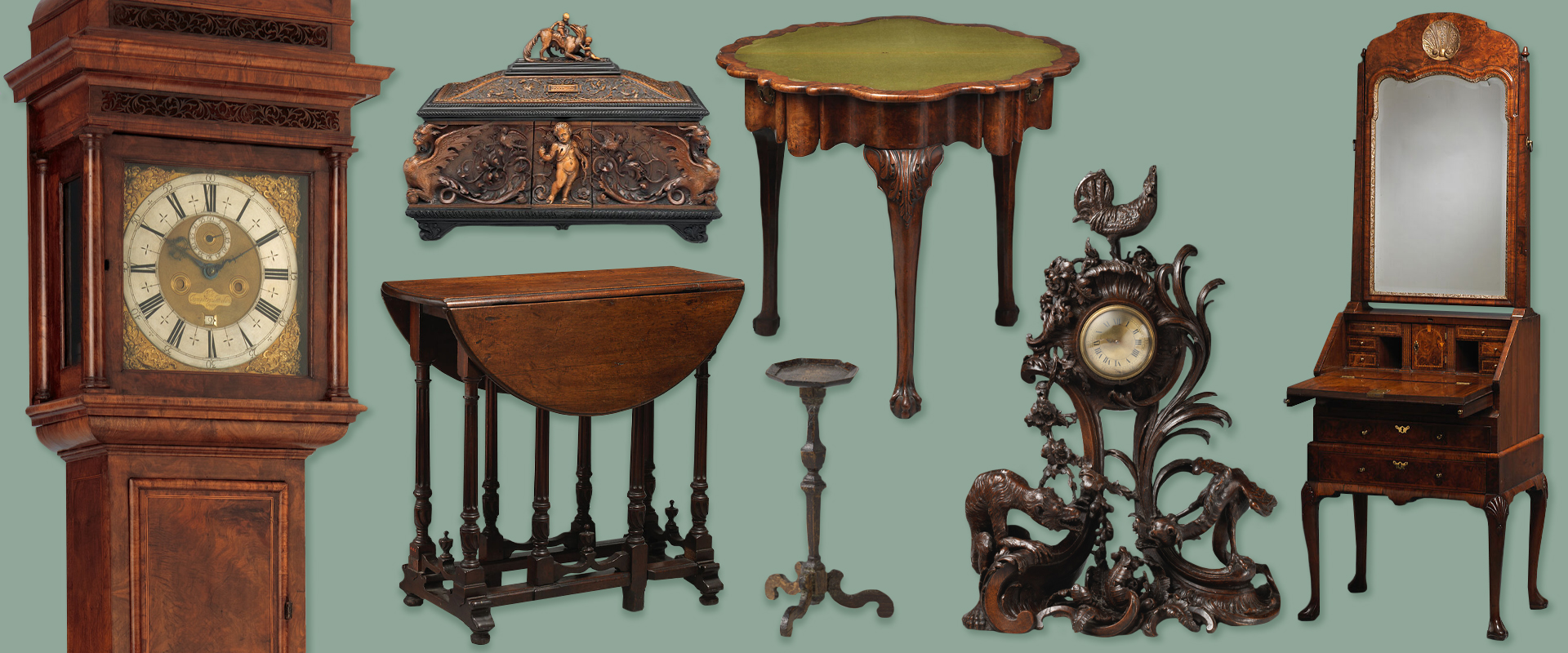 Walnut antiques