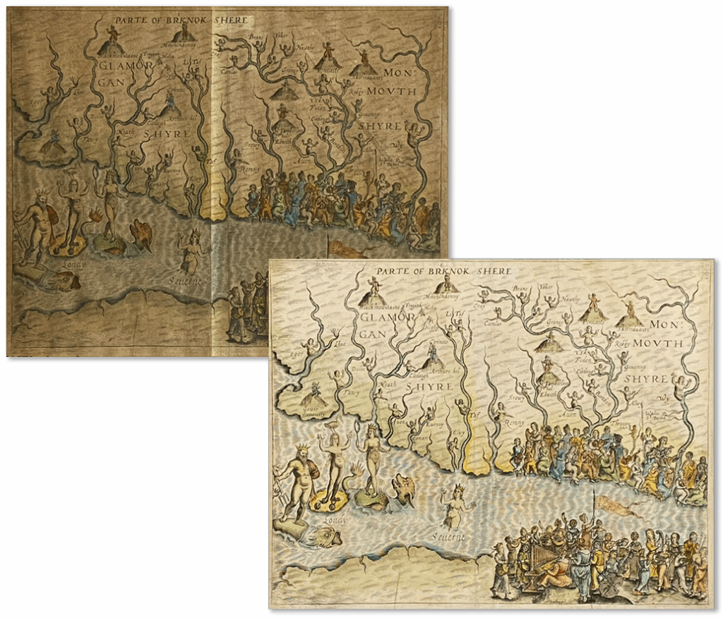 Restoration cleaning map cartography