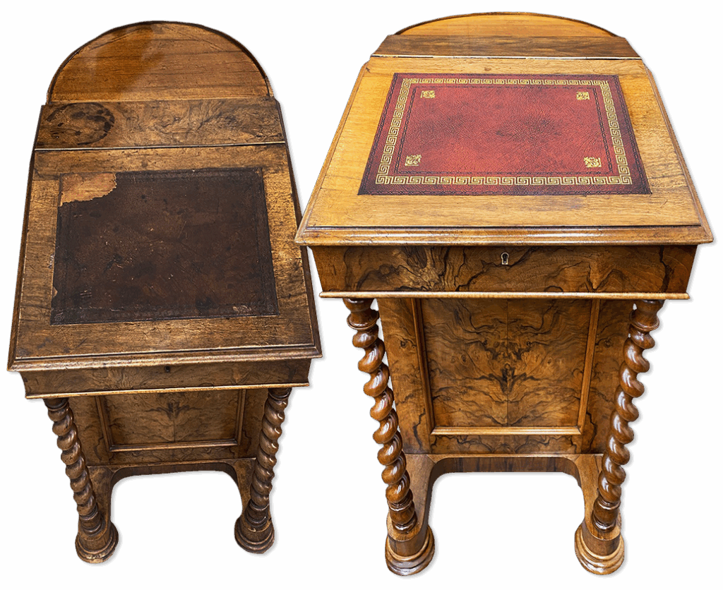 Davenport desk restoration