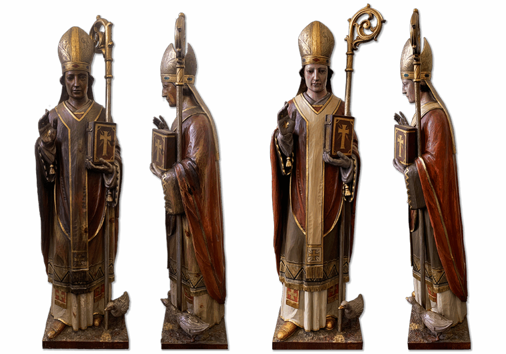 Church sculpture restoration