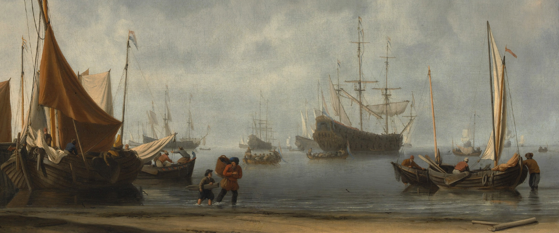 Dutch port painting