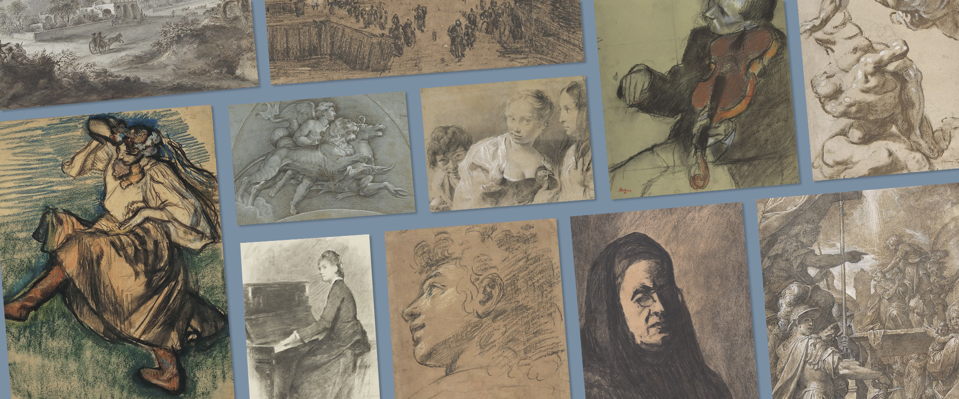 Charcoal art restoration